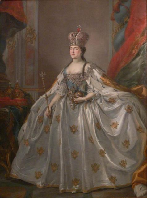 Торелли С. Коронационный портрет Екатерины II. Между 1763 и 1766. 